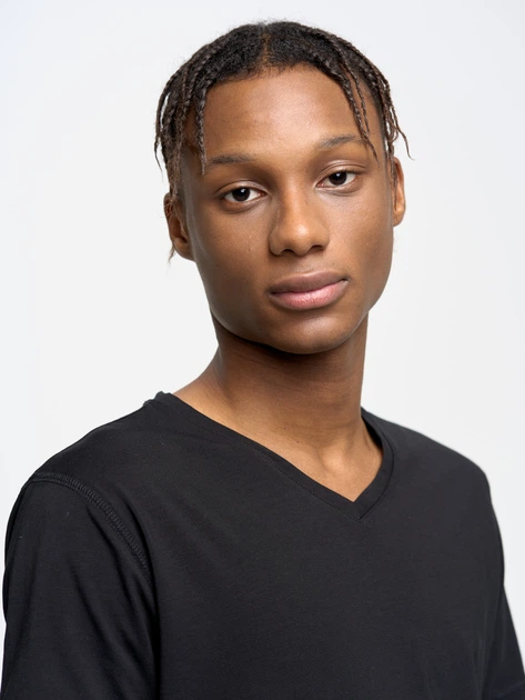 Koszulka męska Big Star 152054-906 L Czarna (5900714374341) - obraz 4