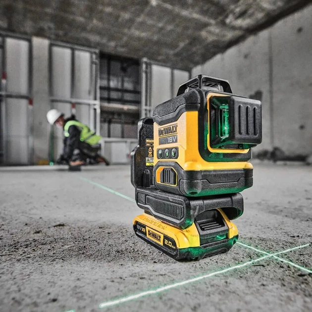 Рівень лазерний лінійний DeWalt 18V XR (DCLE34031N) - зображення 4