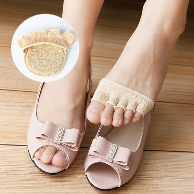 Женские полуноски с пальцами для стоп Five Finger Invisible Socks K ...