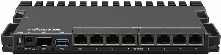 Router MikroTik RB5009UPr+S+IN (RB5009UPr+S+IN) - obraz 1