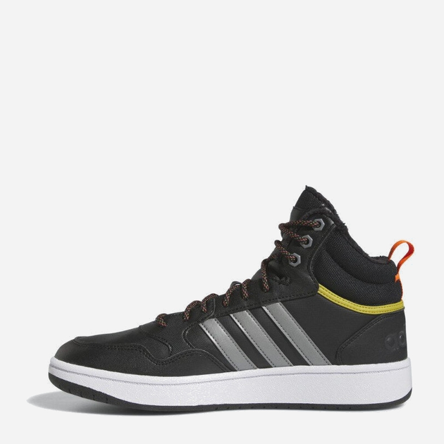 Zimowe sneakersy męskie wysokie ocieplane adidas Hoops 3.0 Mid Wtr HR1440 42.5 (8.5UK) 27 cm Czarne (4065426099010) - obraz 4
