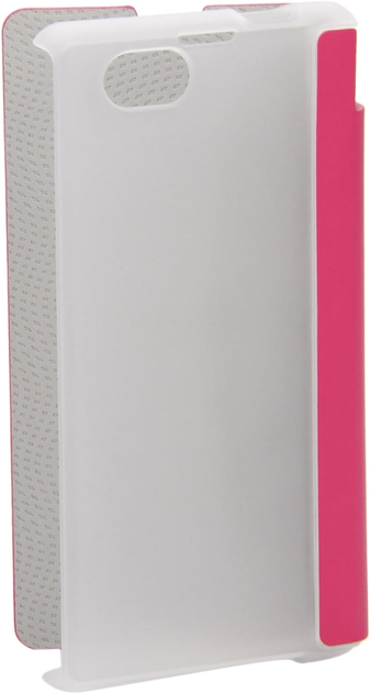 Etui z klapką Roxfit Side Flip Book do Sony Xperia Z1 Compact Pink (799439058071) - obraz 1