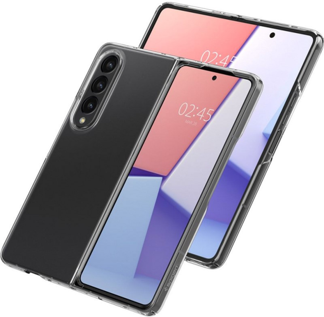 Панель Spigen Air Skin для Samsung Galaxy Z Fold 4 Кришталево-прозорий (8809811865622) - зображення 3