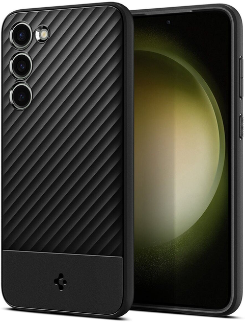 Etui plecki Spigen Core Armor do Samsung Galaxy S23 Matte Black (8809896741347) - obraz 1