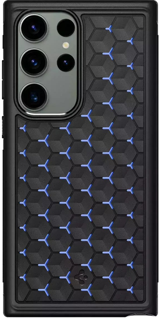 Панель Spigen Cryo Armor для Samsung Galaxy S23 Ultra Матовий чорний (8809896740234) - зображення 1