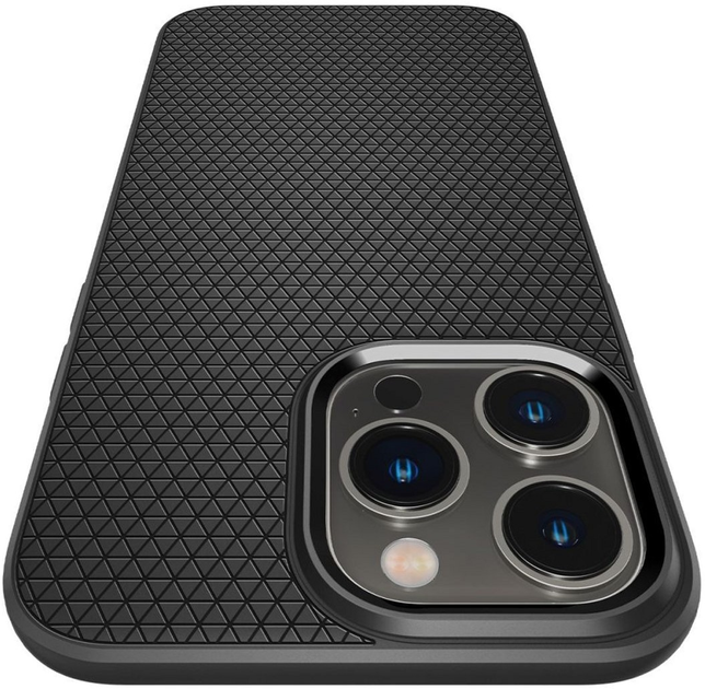 Панель Spigen Liquid Air для Apple iPhone 14 Pro Max Матовий чорний (8809811863444) - зображення 2