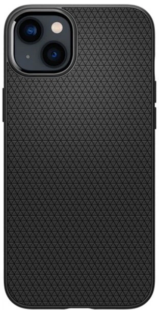 Etui plecki Spigen Liquid Air do Apple iPhone 14 Matte Black (8809811865158) - obraz 3
