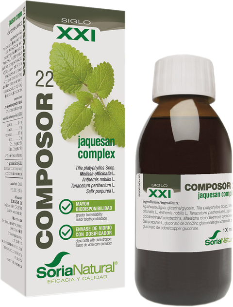 Ekstrakt Soria Natural Composor 22 Melissa S XXl 100 ml (8422947152222) - obraz 1