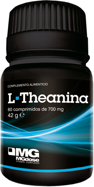 Suplement diety Mgdose L-Theanina Complex 700 mg 60 tabletek (8422947597092) - obraz 1