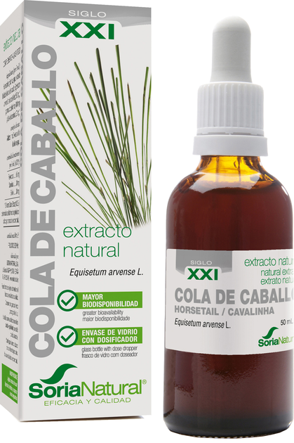 Ekstrakt Soria Natural Extracto Cola Caballo S XXl 50 ml (8422947044169) - obraz 1