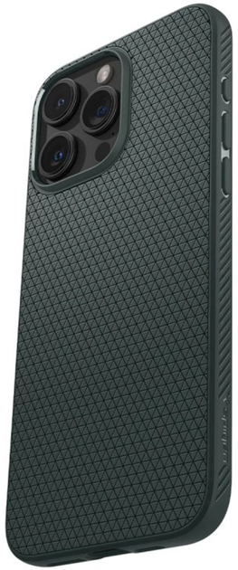 Etui plecki Spigen Liquid Air do Apple iPhone 15 Pro Max Abyss Green (8809896749138) - obraz 2