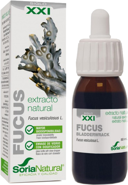 Ekstrakt Soria Natural Extracto Fucus S XXl 50 ml (8422947044305) - obraz 1