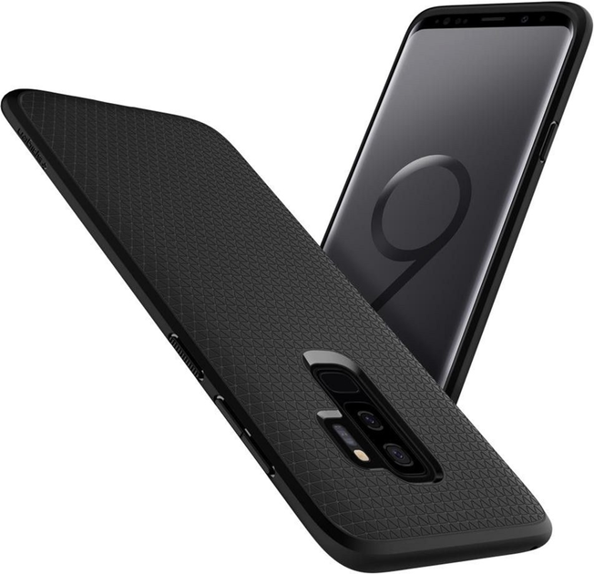 Панель Spigen Liquid Air для Samsung Galaxy S9 Plus Чорний (8809565306037) - зображення 1
