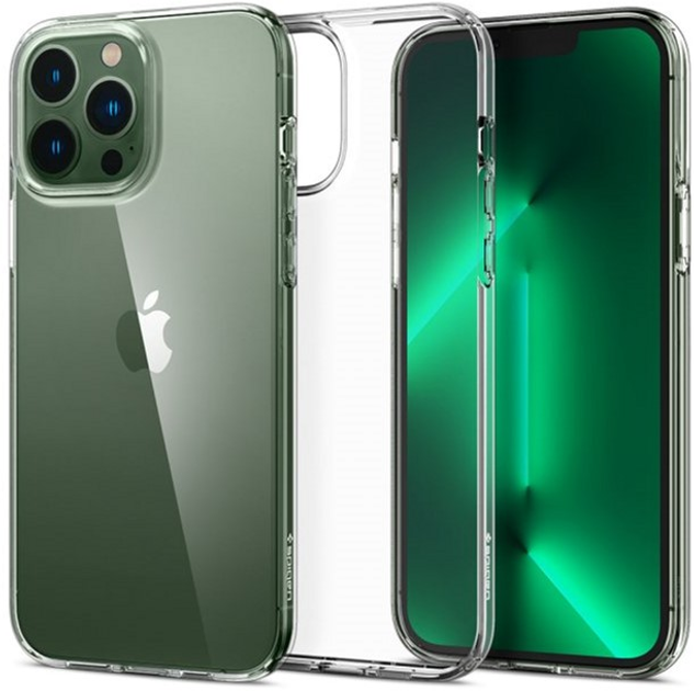 Etui plecki Spigen Liquid Crystal do Apple iPhone 13 Pro Crystal Clear (8809811850024) - obraz 2