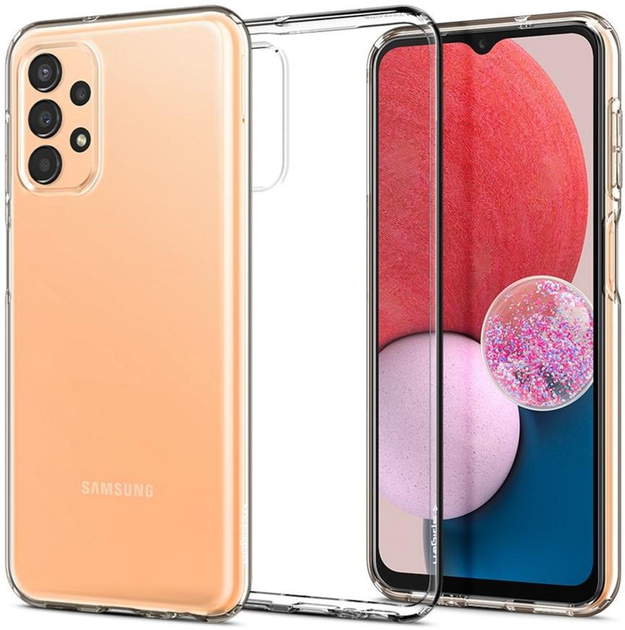 Etui plecki Spigen Liquid Crystal do Samsung Galaxy A13 4G Crystal Clear (8809811859416) - obraz 1