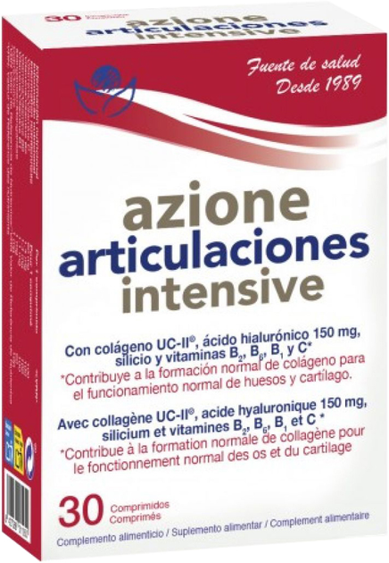 Suplement diety Bioserum Azione Articulaciones Intensive 30 tabletek (8427268011050) - obraz 1