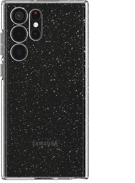 Etui plecki Spigen Liquid Crystal do Samsung Galaxy S22 Ultra Transparent (8809811855487) - obraz 2