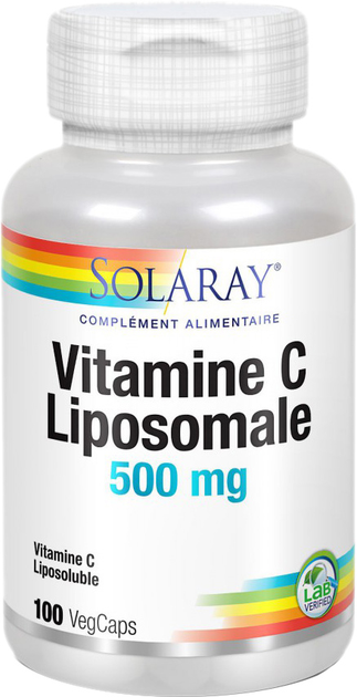 Suplement diety Solaray Lipovitamin C 500 mg 100 kapsułek (76280574197) - obraz 1