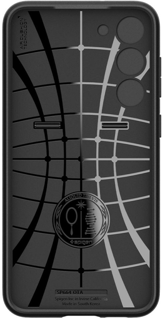 Etui plecki Spigen Optik Armor do Samsung Galaxy S23 Black (8809896741309) - obraz 5