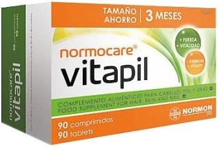 Suplement diety Normocare Vitaplil 90 tabletek (8435232350883) - obraz 1