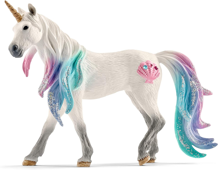 Figurka Schleich Bayala Marine Unicorn Mare 11 cm (4059433469072) - obraz 1