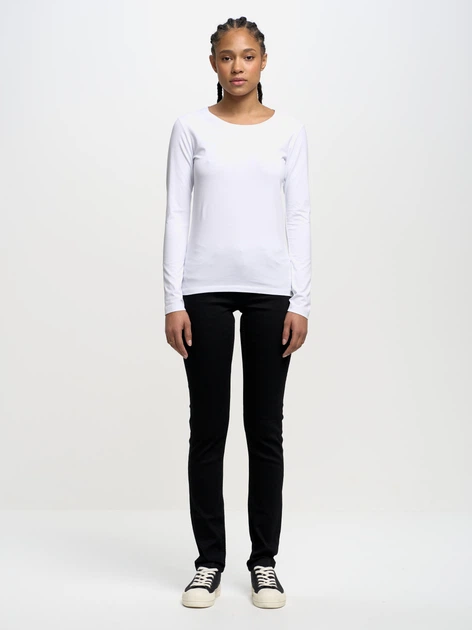 Longsleeve damski Big Star 180018-101 L Biały (5900714374860) - obraz 3