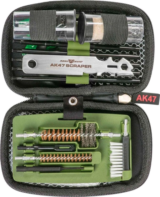Набор для чистки оружия Real Avid Gun Boss АК47 Gun Cleaning Kit 7.62 мм (0.30) АК47, АКМ, Сайга - изображение 1