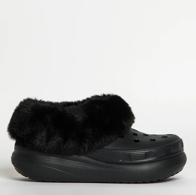 Женские сабо утепленные Crocs Furever Crush 208446-001-M8/W10 41-42 26 ...