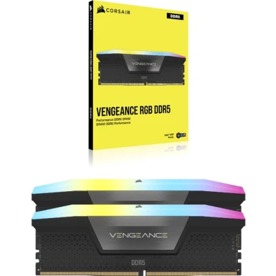 メモリー Corsair Vengeance DDR5 96GB 5600MHz Модуль памяти для компьютера DDR5 96GB (2x48GB) 5600 MHz Vengeance