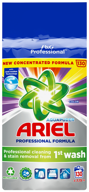 Proszek do prania Ariel Professional Formula Color 7.15 kg (8700216019958) - obraz 1