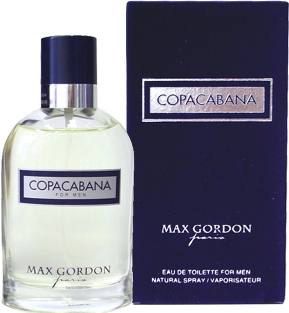 Туалетна вода Max Gordon Copacabana чоловіча 100 мл (3573551100729) - Фото 1 Туалетна вода Max Gordon Copacabana чоловіча 100 мл (3573551100729) - зображення 1