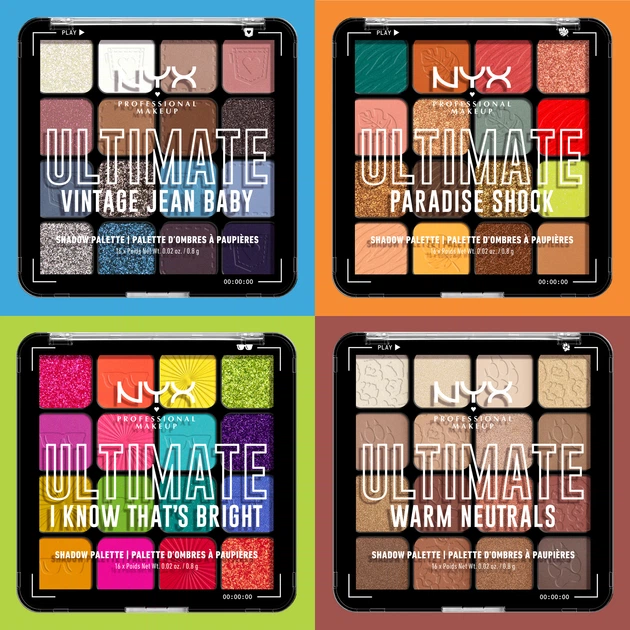 Палетка теней NYX Professional Makeup Ultimate Shadow Palette 02