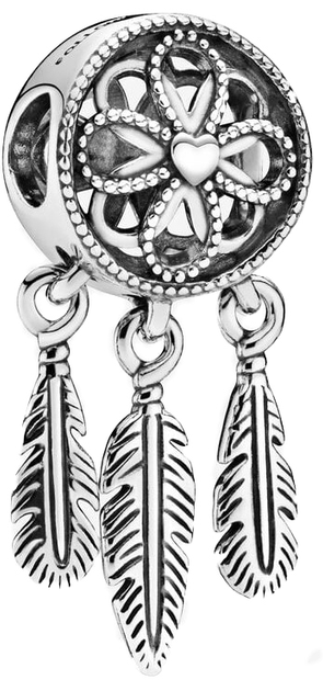 Srebrny charms Pandora Moments Mistyczny łapacz snów (5700302660982) - obraz 1