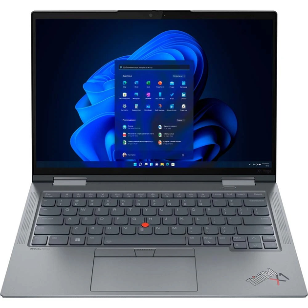 Ноутбук 14" Lenovo X1 Yoga G8 T 3840x2400/OLED/i7-1355U/32ГБ/1ТБ Сірий ...