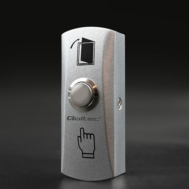Przycisk wyjścia Qoltec Metal Silver (52451) (5901878524511) - obraz 5