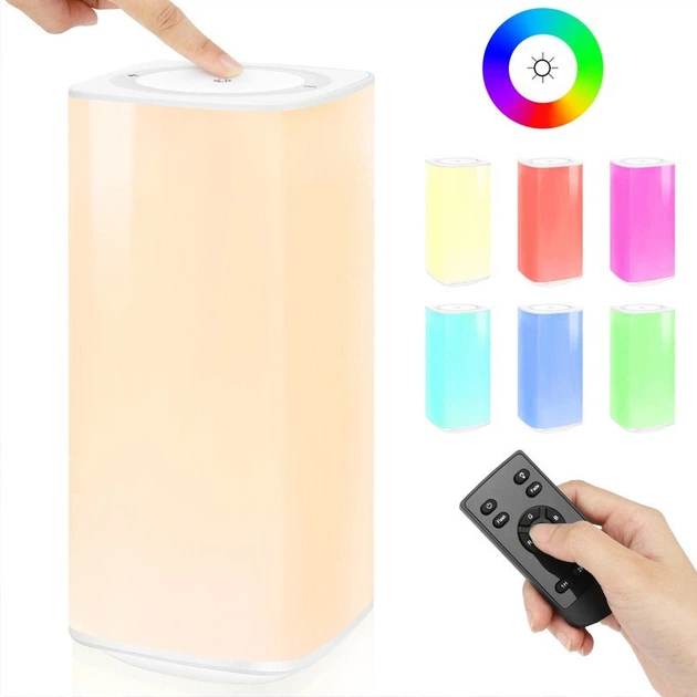 Портативная Лампа Ночник Фонарь RGB Tower Type-C . С пультом Д.У. - изображение 1