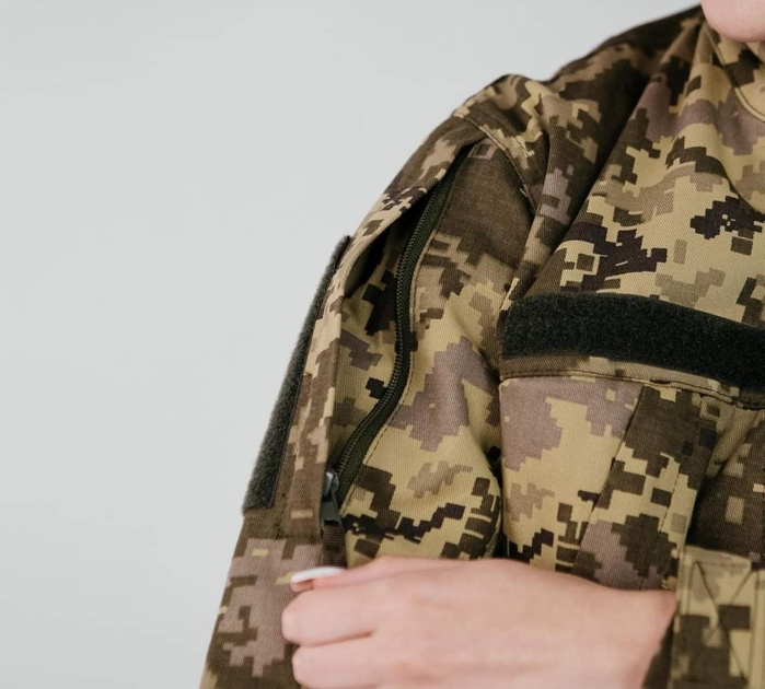 Костюм тактический Пиксель ВСУ штаны и китель , Тактическая форма военная статутная Пиксель Размер 44 - изображение 2