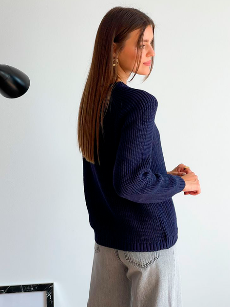 Джемпер женский ARTKNIT Cotton 4 S/M Индиго (4823093442276) - Фото 2 Джемпер женский ARTKNIT Cotton 4 S/M Индиго (4823093442276) - изображение 2