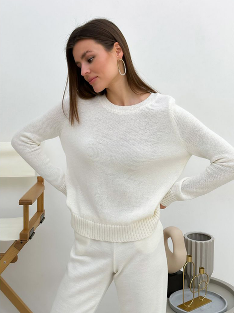 Джемпер женский ARTKNIT Jolie L-XL Молочный (4823093444133) 