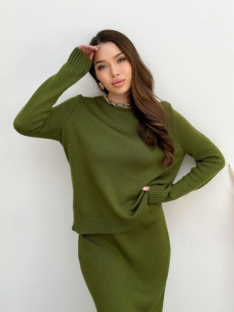 Джемпер женский ARTKNIT Jolie L-XL Хаки (4823093444171) 