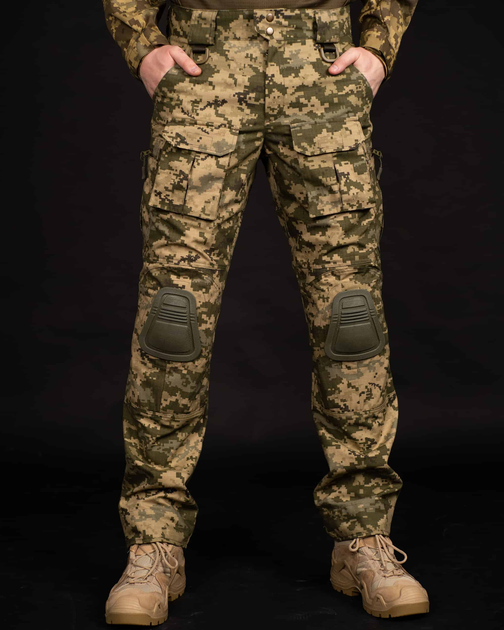 Тактичні штани "Генерал" з наколінниками - піксель 3XL - изображение 1