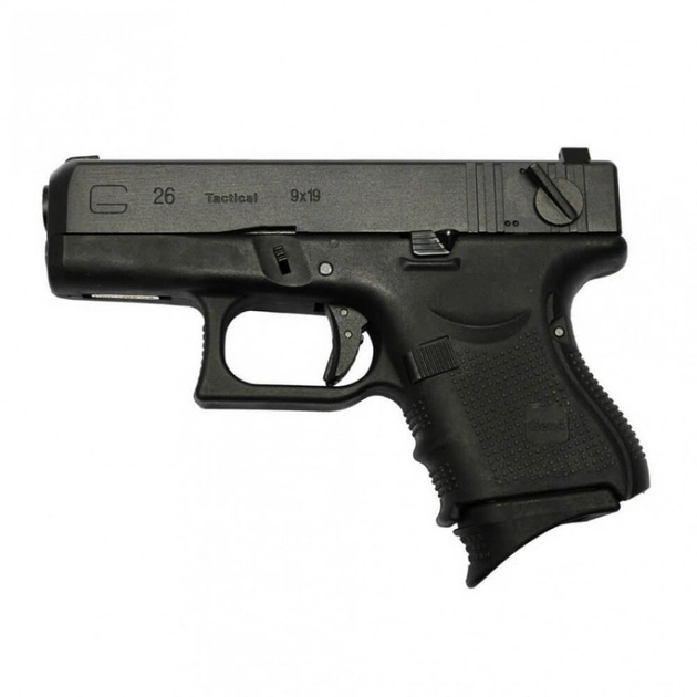 Пістолет WE Glock E26 Gen 4 GBB Black (Страйкбол 6мм) - зображення 1