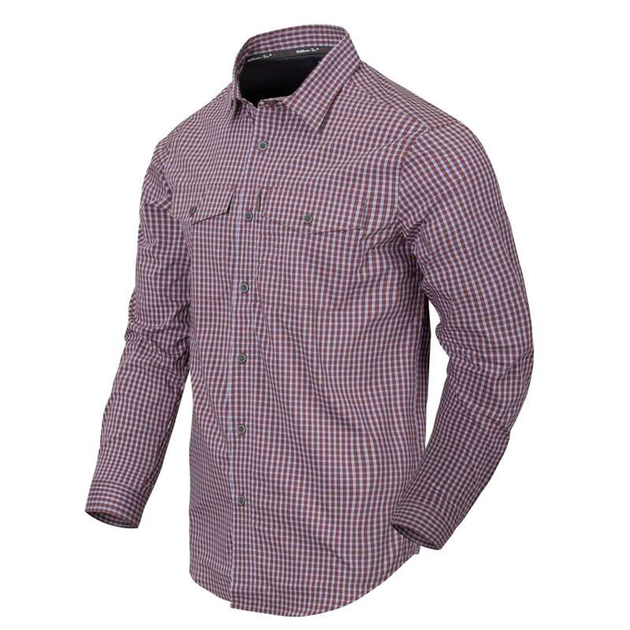 Сорочка Helikon-Tex Covert Concealed Carry Scarlet Flame Checkered Size XL - изображение 1