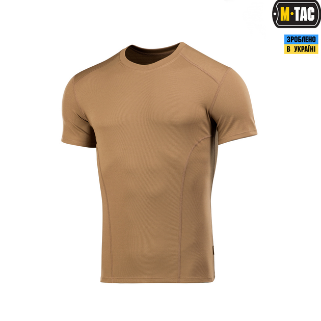 Футболка M-Tac Потовідвідна Athletic Coyote Brown Size S - зображення 1