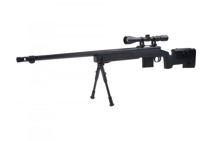 Снайперська гвинтівка Well MB4416D Black - изображение 2