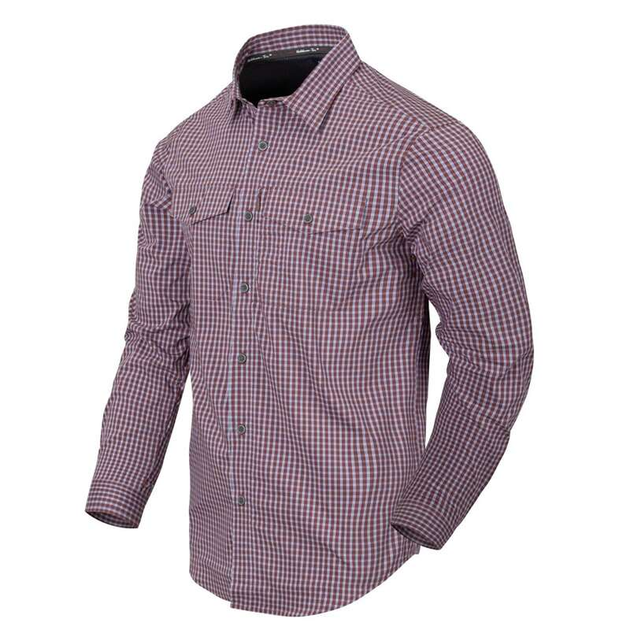 Сорочка Helikon-Tex Covert Concealed Carry Scarlet Flame Checkered Size L - изображение 1