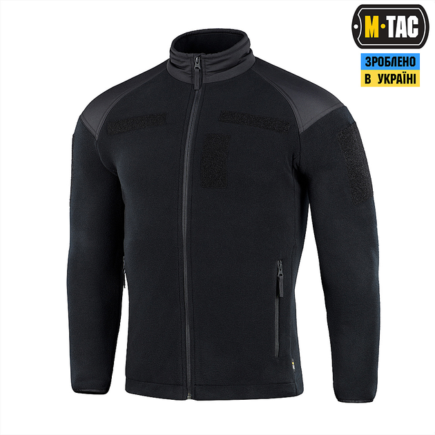 Куртка M-TAC Combat Fleece Jacket Black Size XS/R - изображение 1