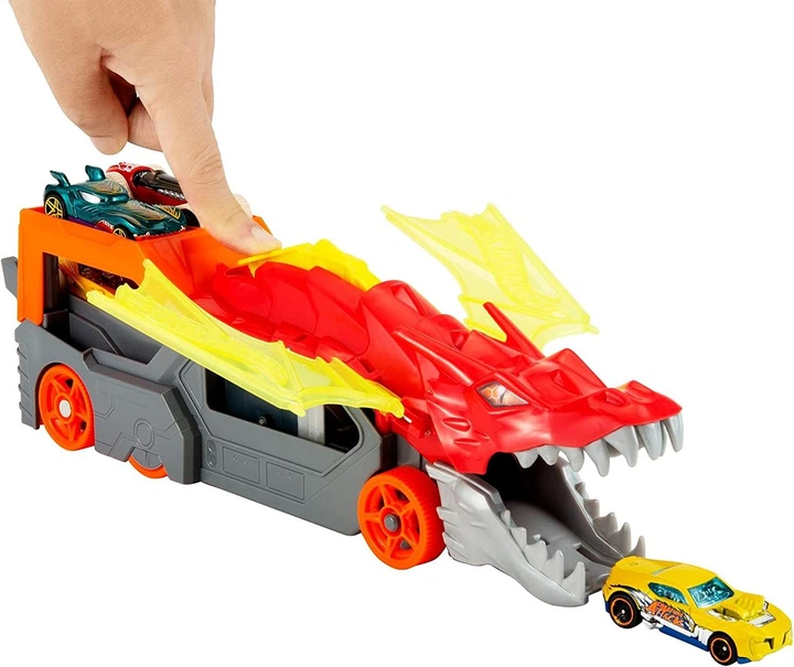 Игровой набор Хот Вилс Транспортер Дракон Hot Wheels Dragon Launch