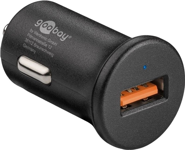 Adapter Goobay Quick Charge QC3.0 USB (4040849451621) - obraz 1