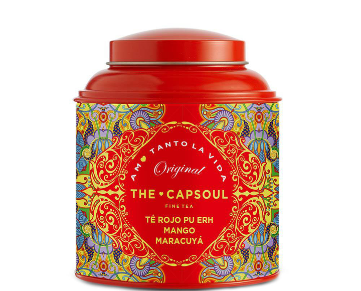 Червоний чай The Capsoul з манго 100 г (8436561730483) - зображення 1